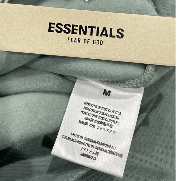 Essentials Fear of God Sycamore Hoodie Sz Medium NWT 100% Authentic - Picture 4 of 8